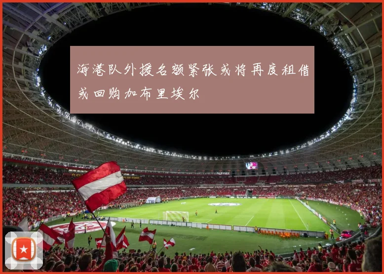 海港队外援名额紧张或将再度租借或回购加布里埃尔